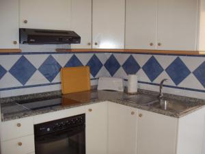Kuchyň nebo kuchyňský kout v ubytování Apartamentos Pueblo Salado