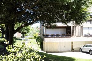 A garden outside Olabide by Smiling Rentals