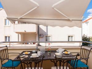 Balkón nebo terasa v ubytování Apartment Ella Sea View