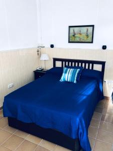Cama o camas de una habitación en La Carihuela Beach Studio
