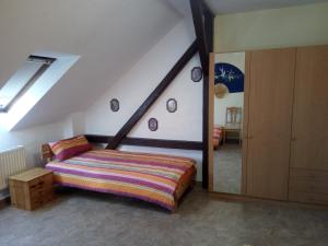 Postel nebo postele na pokoji v ubytování Spiegelland - Zuhause für Mitarbeiter