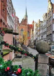 Et lokalt vartegn tæt på lejligheden