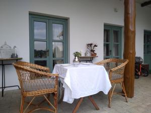 Dining area in the homestay