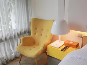 Voodi või voodid majutusasutuse ISPAVITA B&B Resort toas