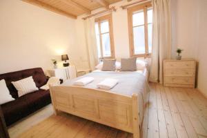 Posteľ alebo postele v izbe v ubytovaní Apartament BazaTatry Taternicki
