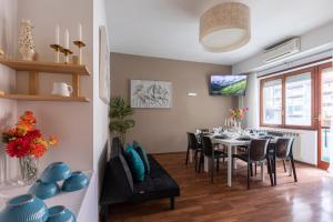 Istumisnurk majutusasutuses Momo Central Rome 3