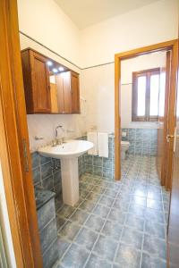 Koupelna v ubytování Etna-Villa-Alba-Chiara