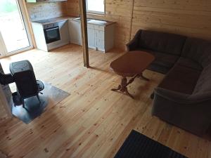 Kuchyň nebo kuchyňský kout v ubytování Agroturystyka Skoszewo