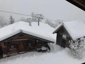 Wölzenberg Alm v zime