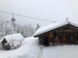 Wölzenberg Alm v zime