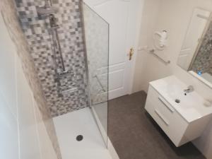 Kúpeľňa v ubytovaní Residencia Compostela