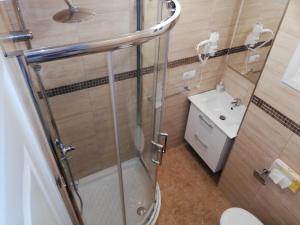 Kúpeľňa v ubytovaní Residencia Compostela