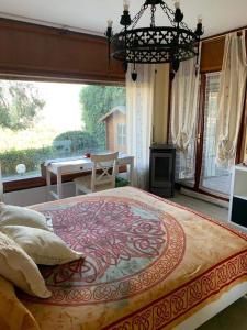 A bed or beds in a room at Lakshmi House