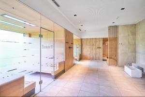 Koupelna v ubytování Spa Hotel Bründl