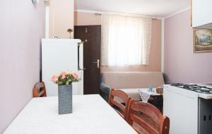 Kuchyň nebo kuchyňský kout v ubytování Apartmani Križanović