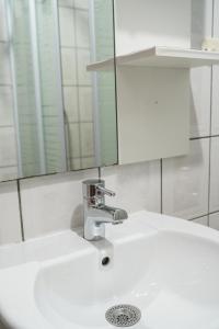 Koupelna v ubytování Apartmani Križanović