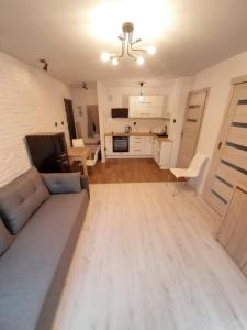 Prostor za sedenje u objektu Apartament Ustka