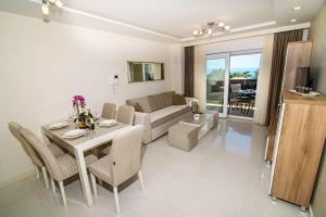 TV/trung tâm giải trí tại Apartments Leone Lukas