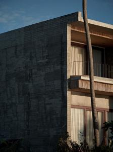 Das Gebäude in dem sich das Resort befindet