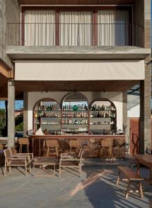Ein Balkon oder eine Terrasse in der Unterkunft Chula Beach Resort