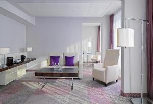 Predel za sedenje v nastanitvi Radisson Blu Hotel Leipzig