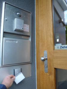 Kuchyň nebo kuchyňský kout v ubytování Hotel Derby Interlaken - self check-in