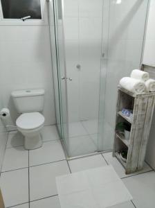 Koupelna v ubytování AP Confortável San Inácio
