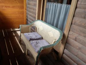 Ein Bett oder Betten in einem Zimmer der Unterkunft Ferienwohnungen Eggarter