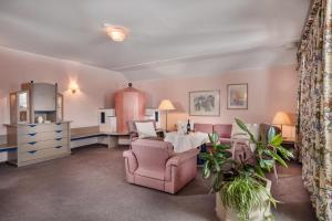 Posezení v ubytování Hotel St. Oswald