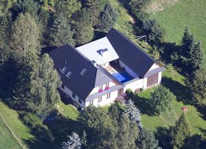 Budova, v ktorej sa dom na vidieku nachádza