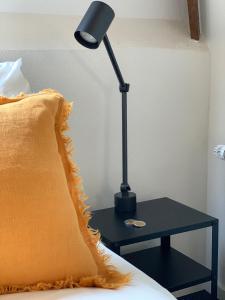 Postel nebo postele na pokoji v ubytování Logement de Spaerpot