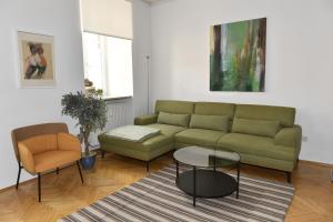 Istumisnurk majutusasutuses Apartments Alter Platz