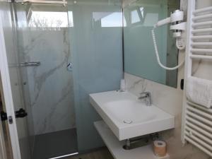 Koupelna v ubytování Hotel Consuelo