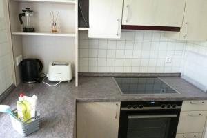 Kuchyň nebo kuchyňský kout v ubytování Ferienwohnung Schwarzwaldrand