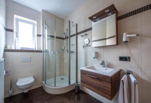Koupelna v ubytování Hotel Gasthof Fenzl