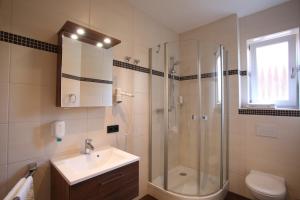 Koupelna v ubytování Hotel Gasthof Fenzl