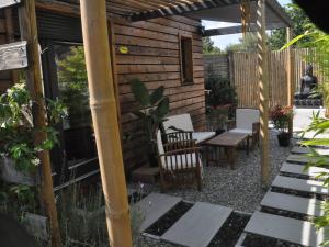 Zahrada ubytování Villa Carroubier