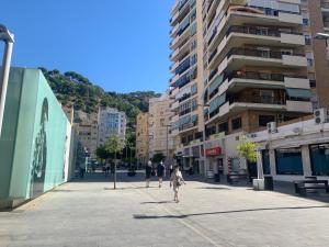 Homely Málaga Malagueta junto al mar, parking privado bajo suplemento vendégei