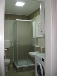 Koupelna v ubytování Apartman Jana Apatin + 18 fotografií