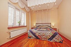 Postel nebo postele na pokoji v ubytování BaySide Apartments MainCity