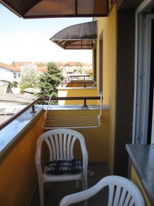 Ban công/sân hiên tại Apartman Jana Apatin