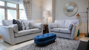 Posezení v ubytování Mullingar town apartment 2 bedrooms