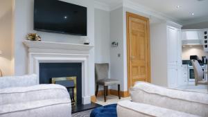 TV a/nebo společenská místnost v ubytování Mullingar town apartment 2 bedrooms