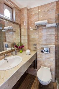 Hotel Odysseas tesisinde bir banyo