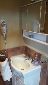 Koupelna v ubytování Mirador del Valle + 28 fotografií