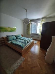 Voodi või voodid majutusasutuse Appartment Weingut Hess toas