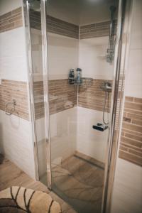 Koupelna v ubytování Apartmán v přírodě v srdci Vysočiny 1