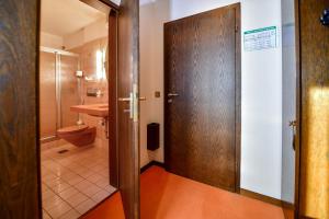 Koupelna v ubytování Hotel Zur Post
