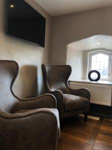 Posezení v ubytování Hotell Visby Börs