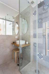 Koupelna v ubytování Canceddi Rooms